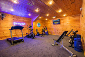 Fitness Room at Parkside Resort