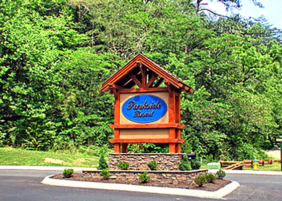 WU Parkside Resort Sign